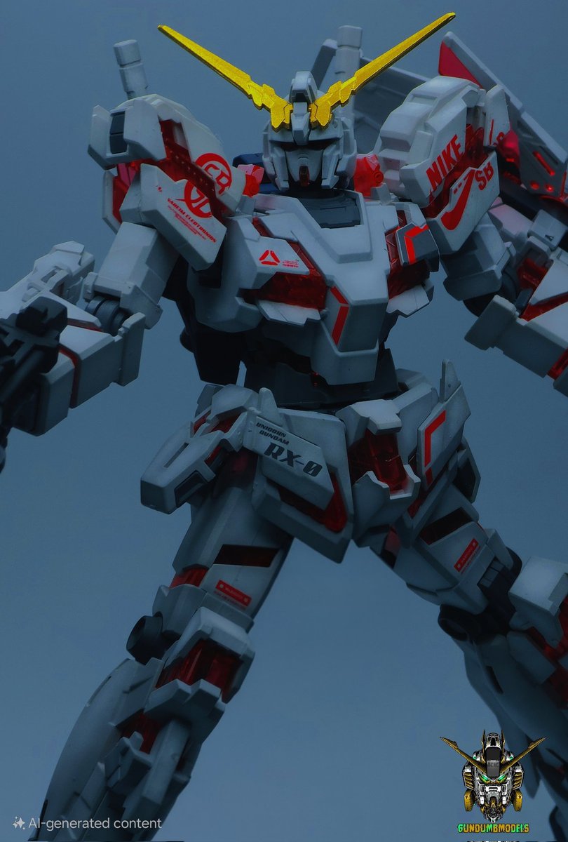 #HG #UnicornGundam #DestroyMode #VerNikeSb