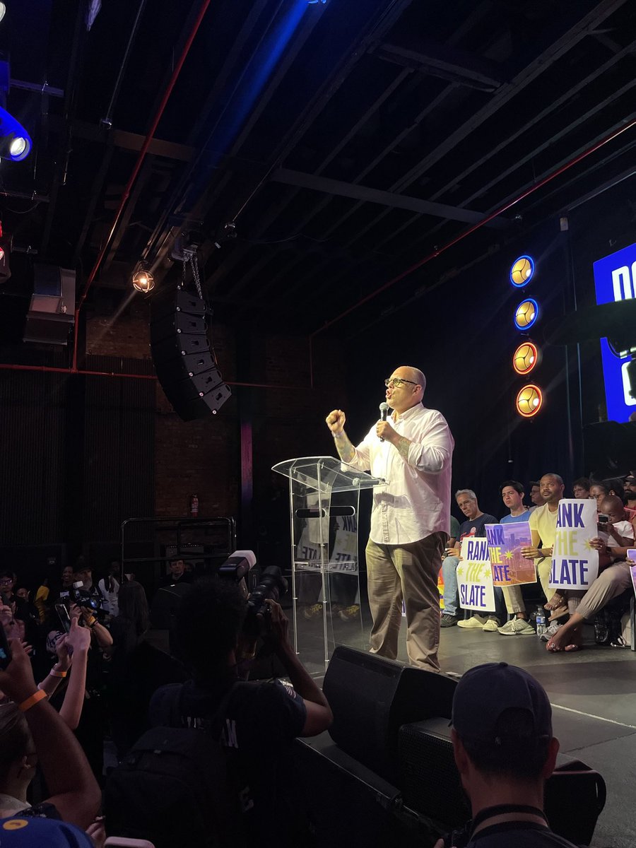 JB speaks at the <a href="/NYWFP/">NY Working Families Party</a> rally: “I'm tired of hearing that the big bold ideas we're putting forward are radical or crazy... You know what's radical and crazy? Tax breaks for billionaires. You know what's radical and crazy? Endless fucking wars!”