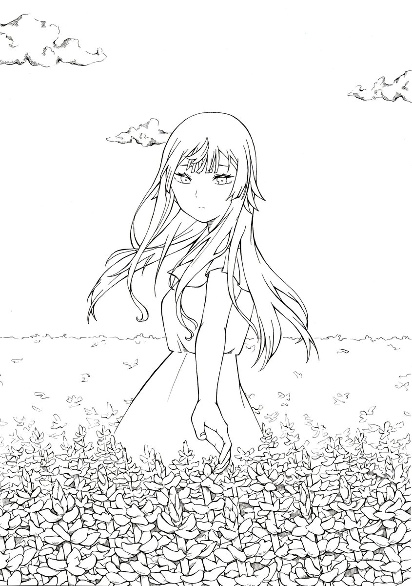 Komesato_LEAF's tweet photo. 雛水るりちゃんです。
＃りーふ劇場　＃るり色あーと　＃雛水るり https://t.co/lzcFxEdyZD