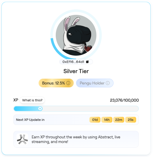 Want to flex a whale as your PFP on Abstract?

Whale Shadows have surfaced on <a href="/AbstractChain/">Abstract</a> 🐳

Whale Shadows are officially supported on Abstract — inspired by (essentially copied from) <a href="/0xQuit/">Quit</a>'s iconic BAYC/MAYC shadow contracts.

New to Whale Shadows? Our Gitbook (link below)