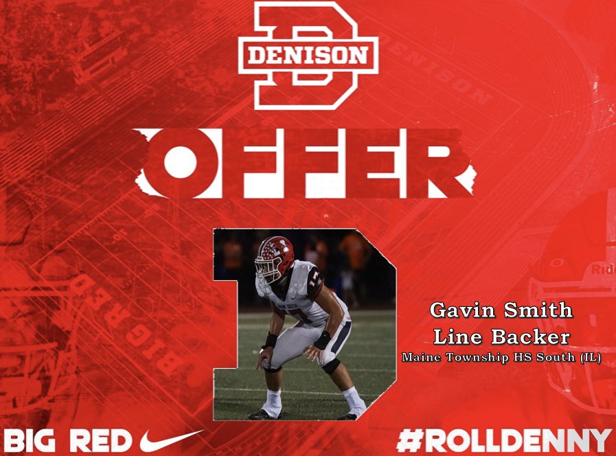 GavinSmith63's tweet image. I’m very honored to have received an offer to play @DUFootball. Thank you to @coachhatem and @coachjo51 for believing in me and giving me an opportunity to compete at the next level.
@HawksMaine @EDGYTIM @PrepRedzoneIL @KerryNeal56