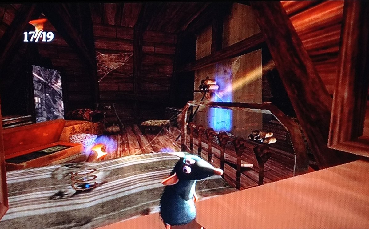 Eu amo ser nerd e ter uma namorada igualmente nerd 🤓 (literalmente o jogo do ratatouille de ps2 mds)