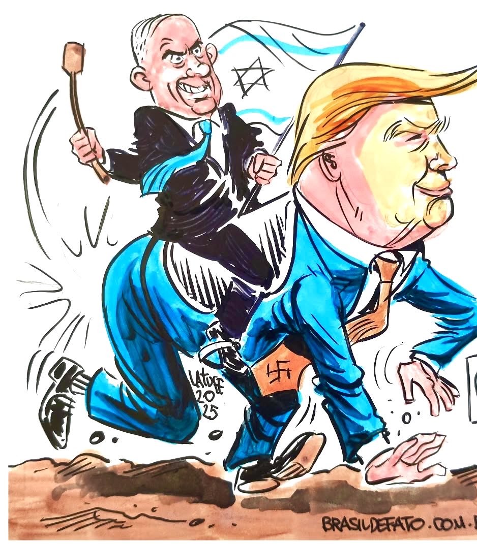 Con #HonorHolguinero Donald T, asesino, apoyando al régimen genocida de Israel, perro guardian de los crímenes horrendos, más temprano que tarde tendrán que pagar. La humanidad no necesita que violen y dañan el derecho internacional, sin ellos un mundo mejor es posible ❤️🇨🇺