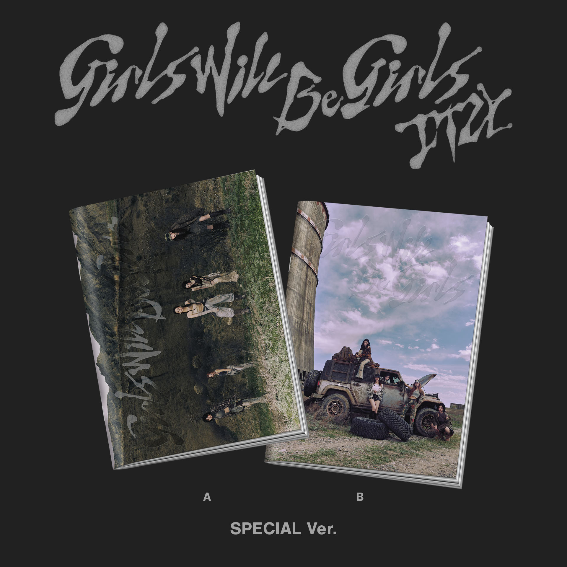 ITZY B1サイズポスター　非売品 ITZY - [Girls Will Be Girls] Box Ver. - interAsia