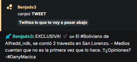 EXCLUSIVA! 💣 🇬🇭 El #Boliviano de Alfredd_ndk, se comió 2 travestis en San Lorenzo. – Medios cuentan que no es la primera vez que lo hace. ⁉️¿Opiniones?