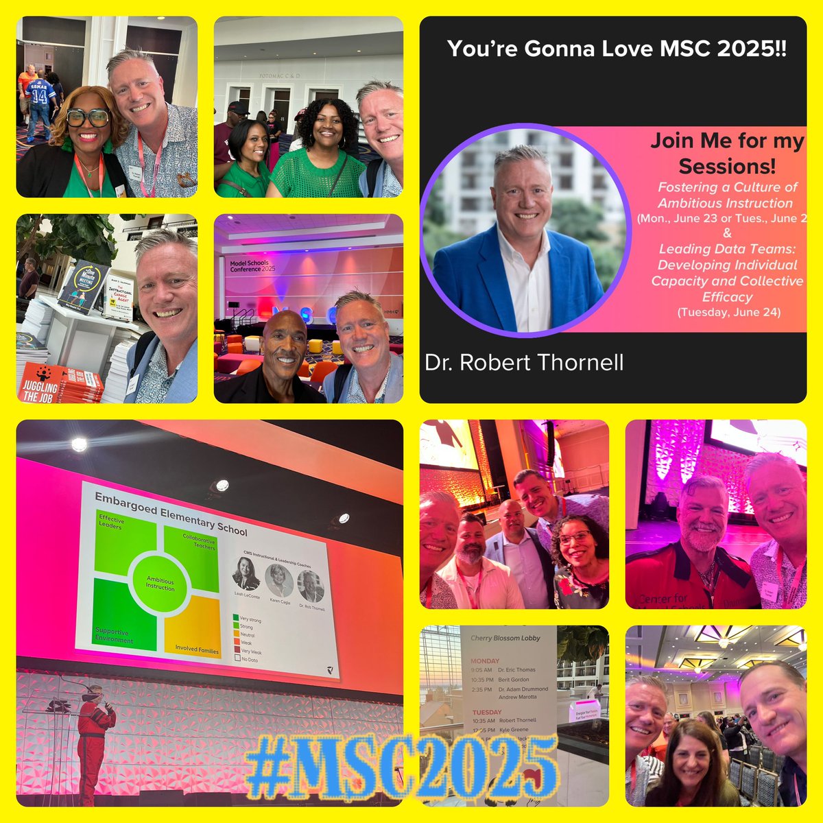 Dr. Robert Thornell (@thornell5) on Twitter photo Great opening day at #MSC2025. <a href="/adamddrummond/">Dr. Adam D. Drummond/Lead Change in Edu🎙Co-host</a> nailed the keynote! Saw some old friends and connected with new ones. Looking forward to presenting tomorrow on ambitious instruction. #bebold <a href="/ModelSchoolsHMH/">The Center for Model Schools</a> Great opening day at #MSC2025. <a href="/adamddrummond/">Dr. Adam D. Drummond/Lead Change in Edu🎙Co-host</a> nailed the keynote! Saw some old friends and connected with new ones. Looking forward to presenting tomorrow on ambitious instruction. #bebold <a href="/ModelSchoolsHMH/">The Center for Model Schools</a>