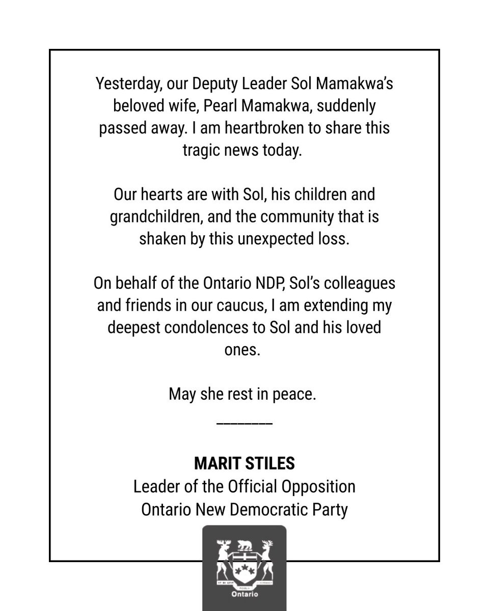 Marit Stiles (@maritstiles) on Twitter photo 