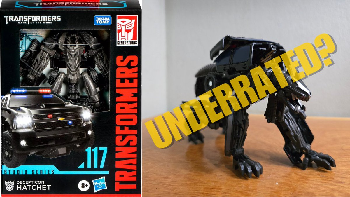 News is dry and I am bored, figured why not try something new!

Check out my review for SS DOTM Hatchet! 

A figure I have become surprisingly fond of.

youtu.be/nzjs2Vgdd78