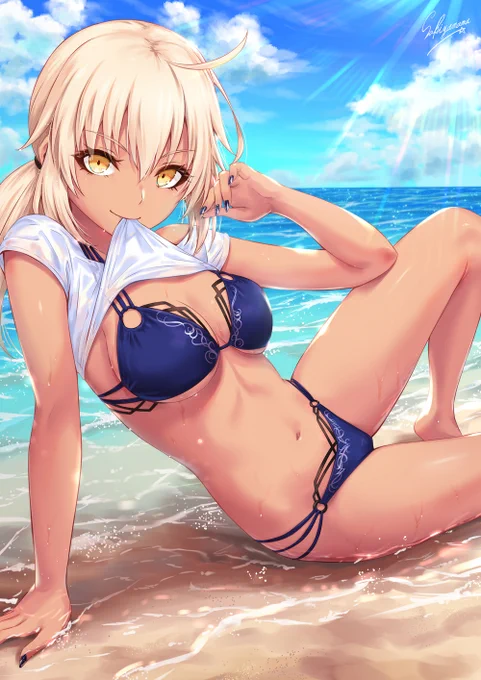日焼けメイドオルタ #FGO #FateGO