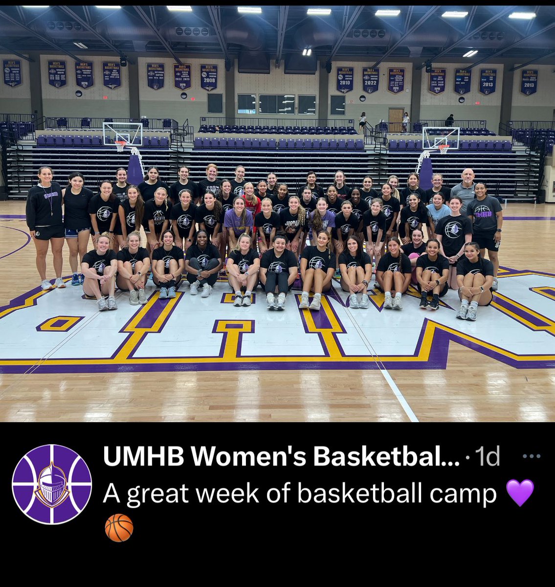 Liberty Hill Girls Basketball (@lady_panthergbb) on Twitter photo Congrats to Renee Stemmons for her success in the UMHB prospect camp! We’ve hear she had a stellar camp! Way to go Renee! 💜💛 <a href="/cruwomenshoops/">UMHB Women's Basketball🏀</a> Congrats to Renee Stemmons for her success in the UMHB prospect camp! We’ve hear she had a stellar camp! Way to go Renee! 💜💛 <a href="/cruwomenshoops/">UMHB Women's Basketball🏀</a>
