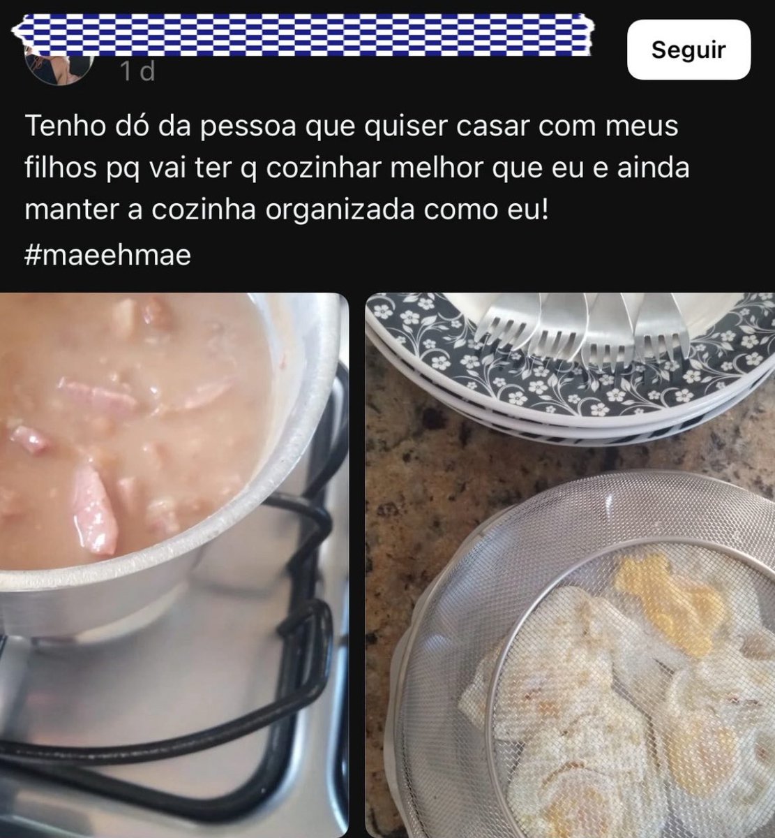 casa com eles então