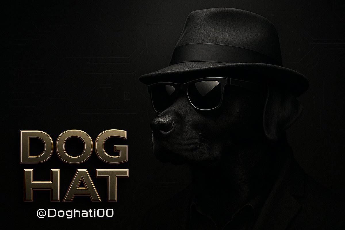 Doghat100's tweet photo. You’ve seen coins with hype… but have you seen one with class?"
🎩 DOG HAT – Where mystery meets style.
Power, presence, and purpose — all behind the shades.
Follow the shadow: @Doghat100
#DogHat #CryptoWithStyle #Solana $DHAT https://t.co/eskkAp4x9l