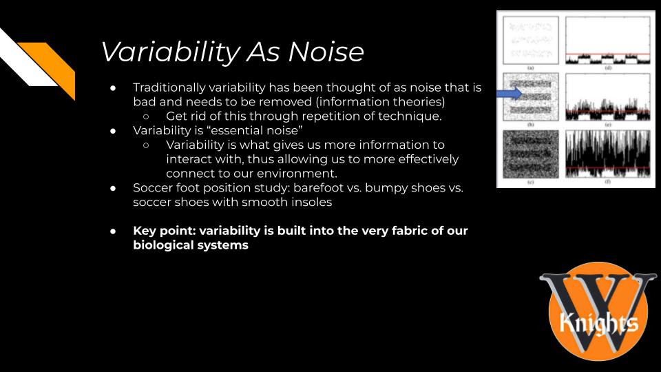 kyledupic's tweet image. In chapter 2 of Rob Gray&apos;s How We Learn to Move, he highlights how variability is built into the very fabric of our biological systems. Rather than trying to get rid of it, we can harness it for good to train athletes.