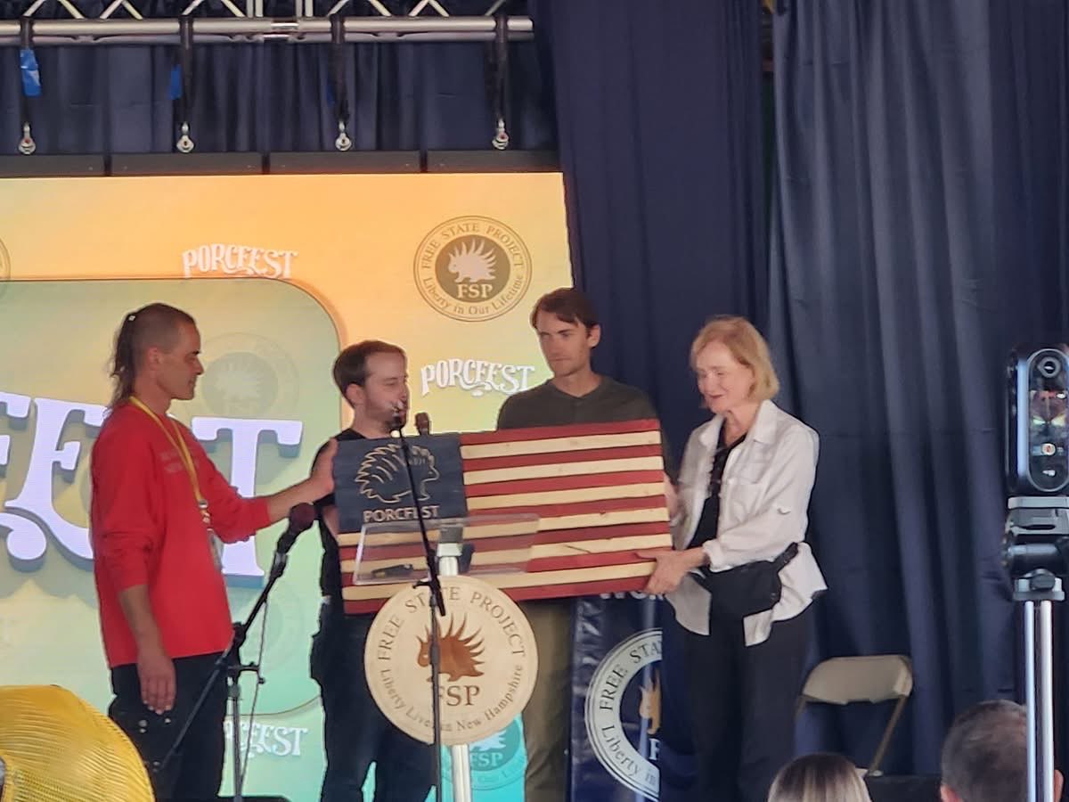 My dream has always been to see Ross at <a href="/PorcFest/">Porcupine Freedom Festival</a>

That dream came true yesterday. 🙏 Thank you to everyone that contributed to his freedom, and to his visit to the freest place in America.

This moment will live in my heart forever 🙌