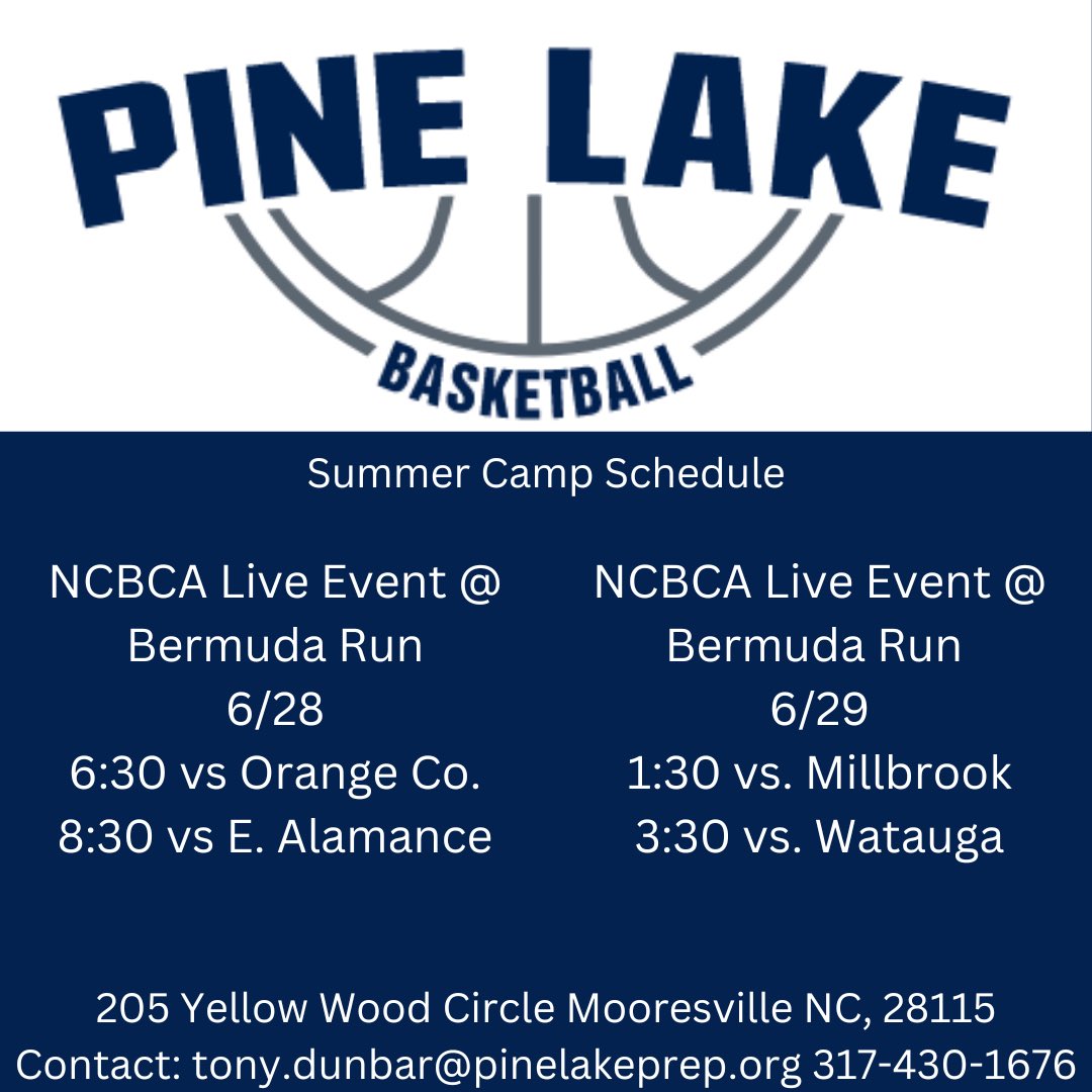 College coaches‼️Come check out <a href="/grear232323/">Gary Grear</a> and <a href="/chrisluceri/">chris</a> this weekend at the <a href="/The_NCBCA/">NCBCA</a> live event at Bermuda Run.