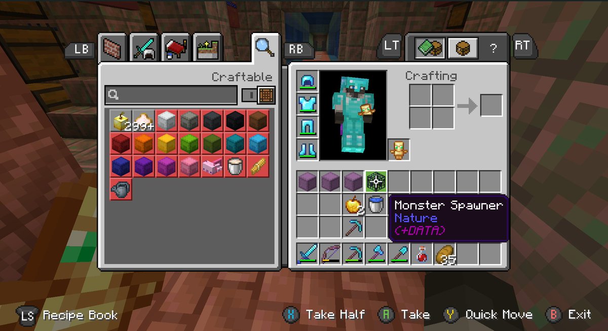 BcBattleCat's tweet image. does anyone have any ideas for what i should do with this random silverfish spawner that i stole from the stronghold