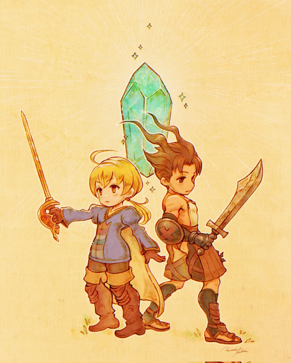 ChocoMago's tweet image. Another Ramza fan art I did some time ago! I made it to celebrate the anniversaries of FF Tactics and Vagrant Story! I updated some details, so now it looks better than ever. ✨
#FFタクティクス #FFT #FFTactics #FFT28th #FinalFantasyTactics 
#vagrantstory #ベイグラントストーリー