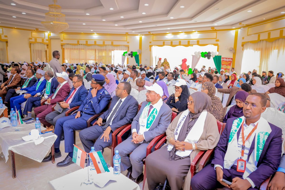 Somaalilanders's tweet image. The Republic of Somaliland officially participated in a national commemoration marking #WorldRefugeeDay, #WorldRefugeeDay2025