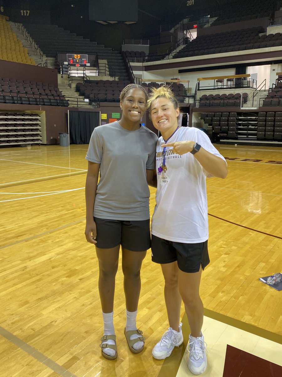 Fife Adene (@fifeadene) on Twitter photo Grateful for the opportunity to attend the <a href="/TXStateWBB/">Texas State WBB</a> elite basketball camp. Thank you coaches and players for the great conversations and valuable input!
<a href="/Coach_Z_Antoine/">Zenarae 黃翠珠 Antoine</a> <a href="/coachpaige30/">Paige Love</a> <a href="/CoachJericka/">Jericka Jenkins</a> <a href="/CoachFarris54/">Barbara Farris</a> Grateful for the opportunity to attend the <a href="/TXStateWBB/">Texas State WBB</a> elite basketball camp. Thank you coaches and players for the great conversations and valuable input!
<a href="/Coach_Z_Antoine/">Zenarae 黃翠珠 Antoine</a> <a href="/coachpaige30/">Paige Love</a> <a href="/CoachJericka/">Jericka Jenkins</a> <a href="/CoachFarris54/">Barbara Farris</a>