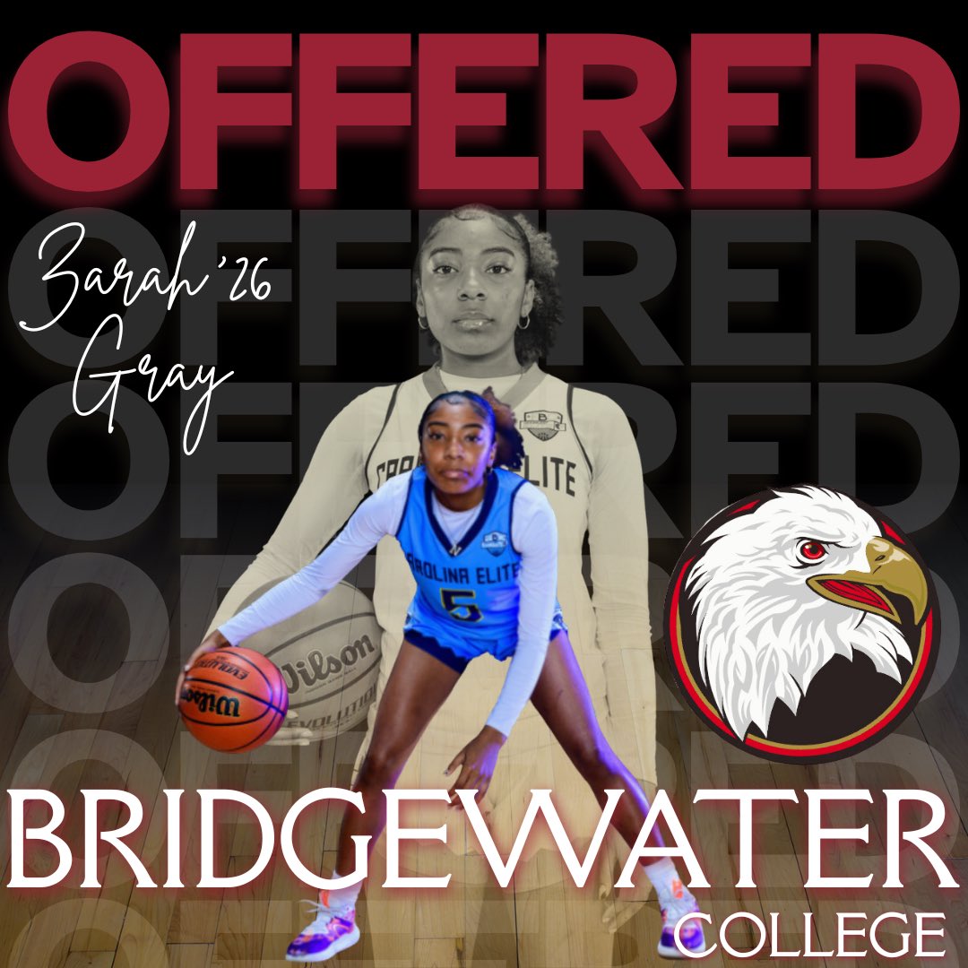 GrayZarah's tweet photo. After the camp, I am extremely blessed to receive my first offer from @BridgewaterWBB !!! Thank you @CoachFlamini  and @coachtbyrd1 for believing in me! @JasonNiblett3 @MMBR_CoachGBell https://t.co/qPstb1ZrzH