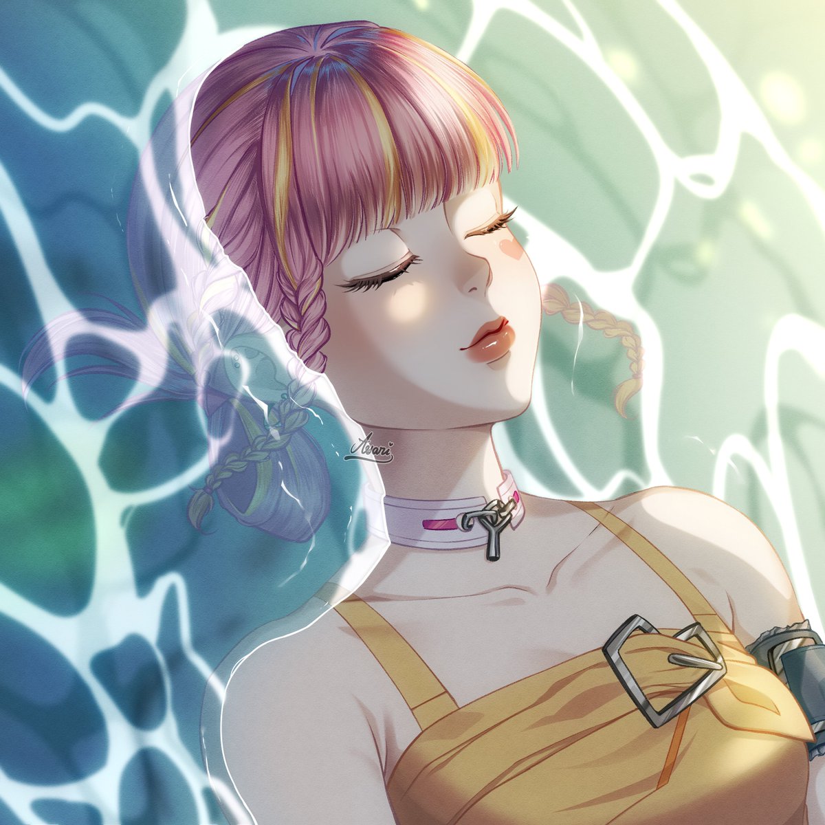 AsariDraws's tweet photo. @browniiai Woah ur drawing is so coolll and ye I'd like to be moots https://t.co/UPjNtorTJC