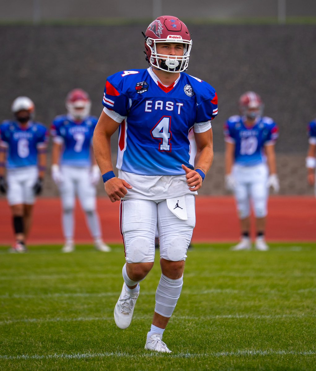 tajbrumfield's tweet photo. Such an incredible experience at the East/West all state game!! @GageBrumfield got the win and took home an MVP! https://t.co/6ExaOM13WZ