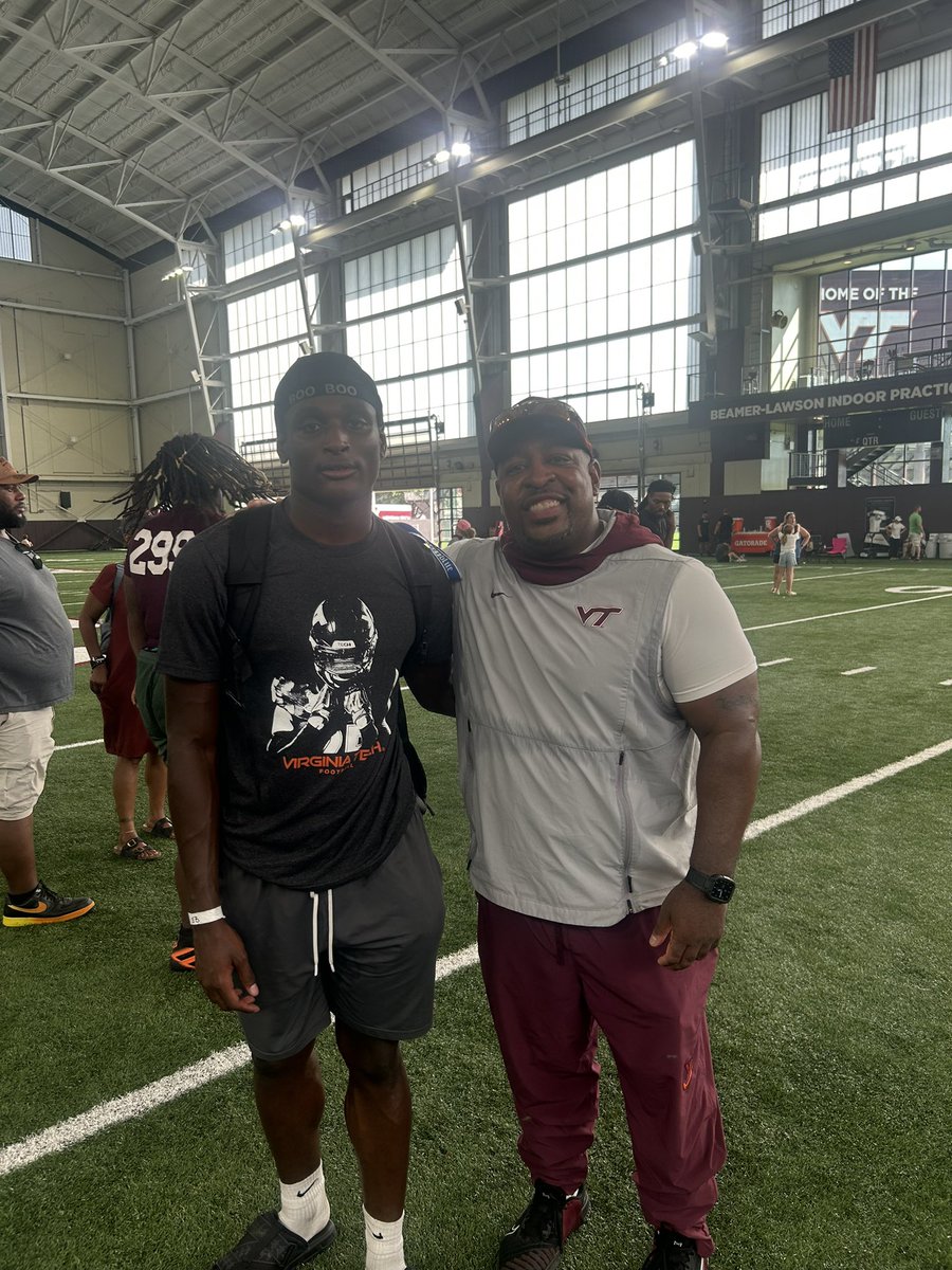 Azavion Brown (@azavionbrown) on Twitter photo I had a great time <a href="/HokiesFB/">Virginia Tech Football</a> thank you <a href="/CoachEBrooks/">Elijah Brooks</a> ,<a href="/CoachShawnQuinn/">Shawn Quinn</a> and <a href="/CoachPryVT/">Brent Pry</a> for everything that you taught me. I had a great time <a href="/HokiesFB/">Virginia Tech Football</a> thank you <a href="/CoachEBrooks/">Elijah Brooks</a> ,<a href="/CoachShawnQuinn/">Shawn Quinn</a> and <a href="/CoachPryVT/">Brent Pry</a> for everything that you taught me.