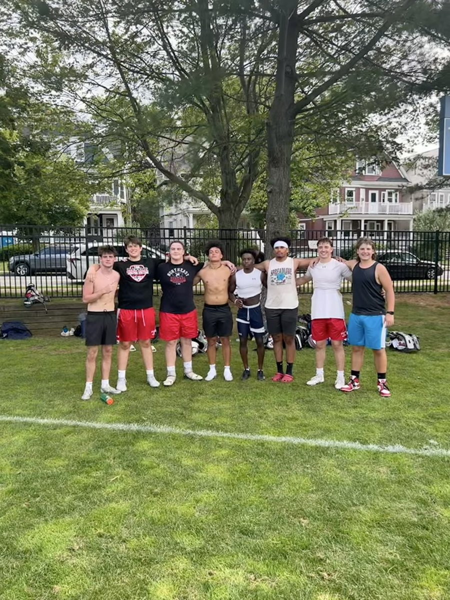 Rocco Aronson (@roccoaronson) on Twitter photo Had a great time competing at New England Elite Football Clinic with the SPS football boys.
<a href="/HarlemTaylor_/">Harlem Taylor</a> <a href="/ocostello_56/">Oliver Costello</a> <a href="/theoschneible25/">Theo Schneible</a> <a href="/samson_davis135/">Samson Davis</a> <a href="/alex_kisker/">Alex Kisker</a> <a href="/daveosunde1/">Dave Osunde '26 🇳🇬</a>
<a href="/CoachVandersea/">Craig Vandersea</a> <a href="/SPSFootballNH/">SPS Football</a> <a href="/EliteFBClinics/">Elite Football Clinics</a> Had a great time competing at New England Elite Football Clinic with the SPS football boys.
<a href="/HarlemTaylor_/">Harlem Taylor</a> <a href="/ocostello_56/">Oliver Costello</a> <a href="/theoschneible25/">Theo Schneible</a> <a href="/samson_davis135/">Samson Davis</a> <a href="/alex_kisker/">Alex Kisker</a> <a href="/daveosunde1/">Dave Osunde '26 🇳🇬</a>
<a href="/CoachVandersea/">Craig Vandersea</a> <a href="/SPSFootballNH/">SPS Football</a> <a href="/EliteFBClinics/">Elite Football Clinics</a>