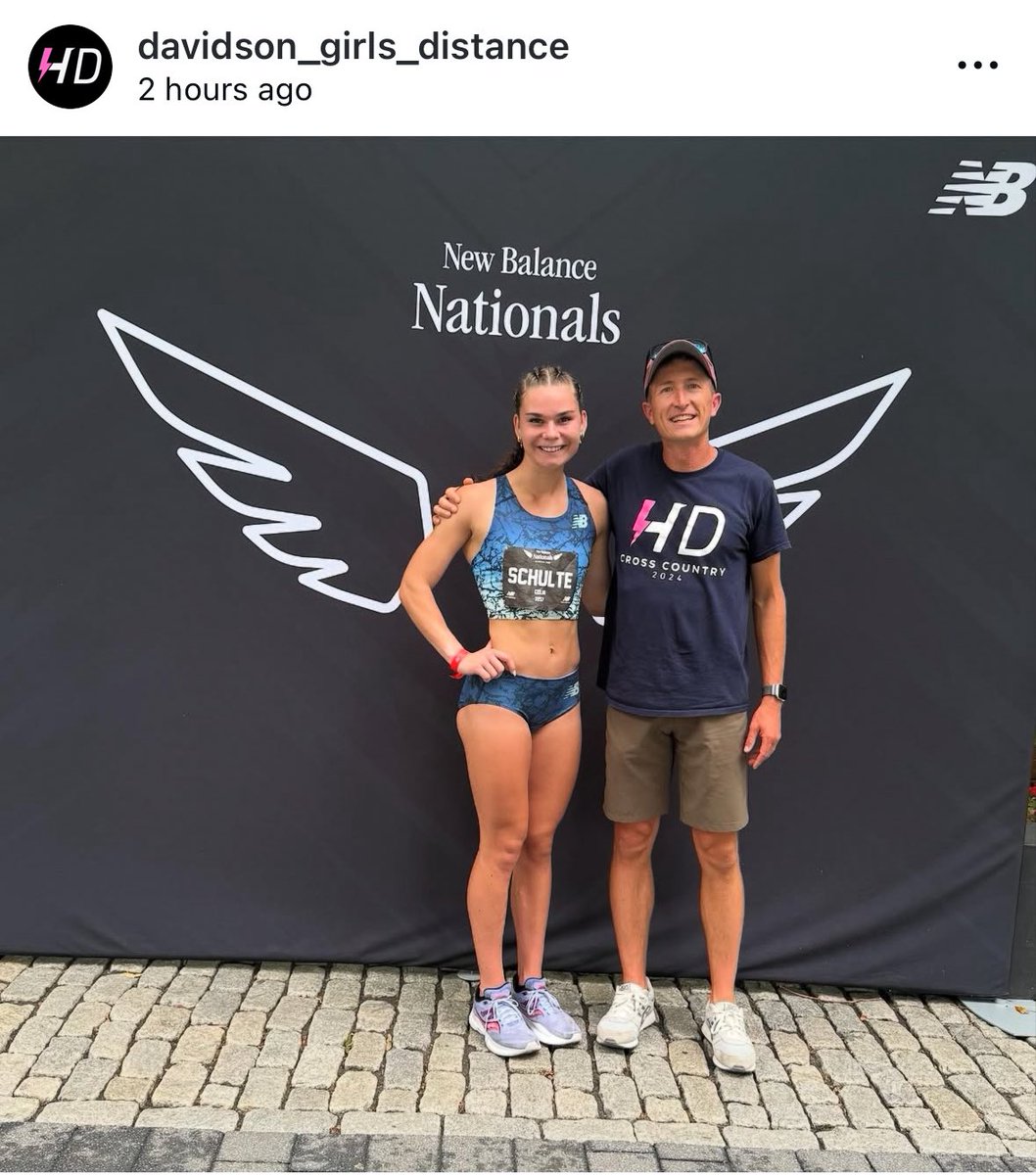 HDvHSTF's tweet image. Celia finishes an amazing junior season with a 2:08 at nationals!