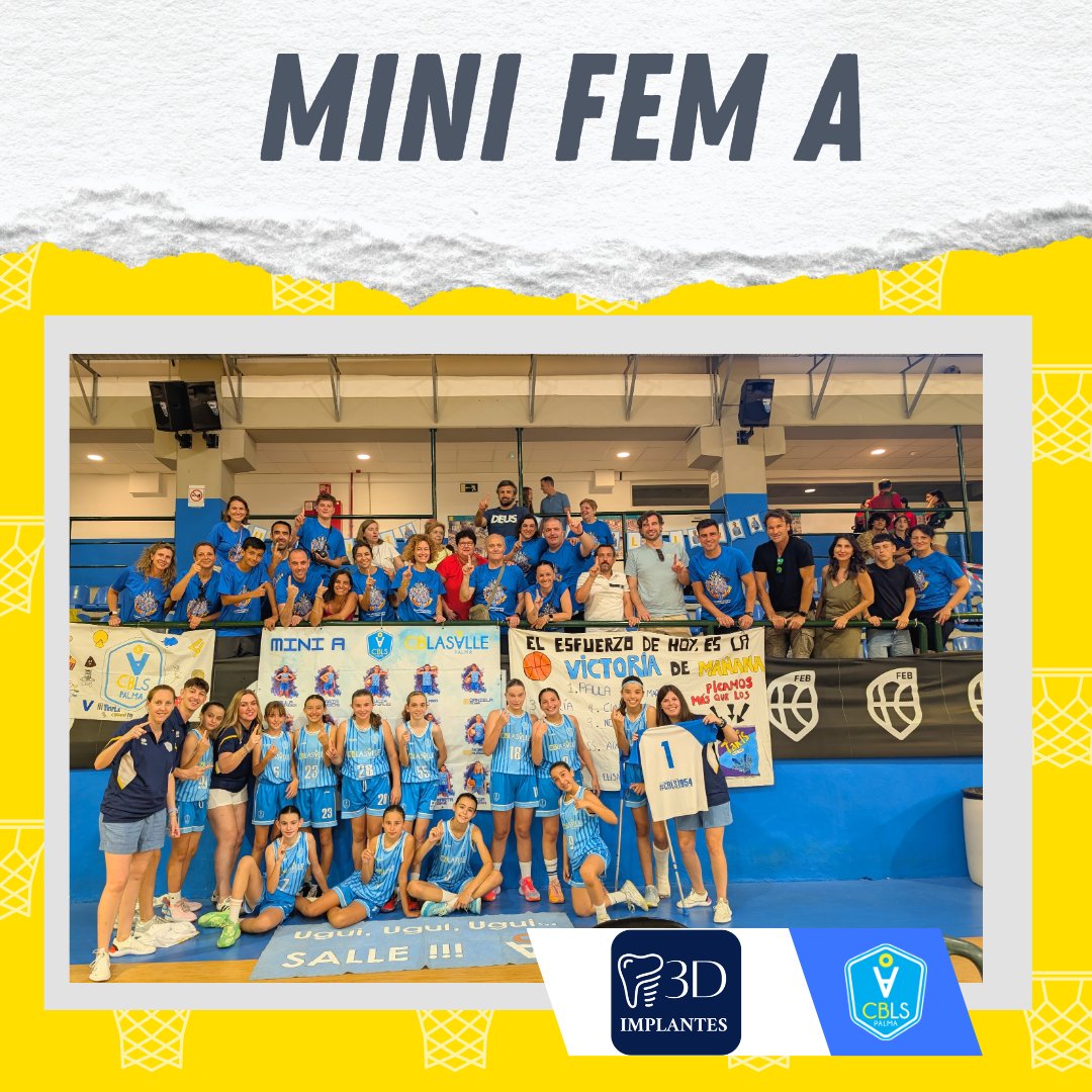 cblasalle's tweet photo. 🟢 Campeonato de España #FEBminiF2025

🏠 #cdlapaztorrelavega 49
✈️ @cblasalle #3d_implantes 84

@melyyy @marinalemny

#ResultadosCBLS
#temporada24_25 https://t.co/402Lhq4m7Z