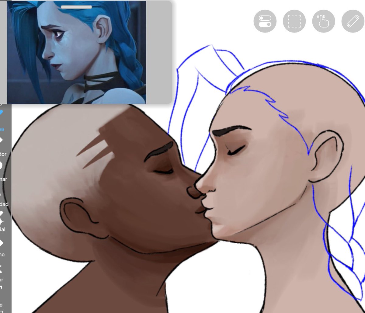 ⚠️ WIP ⚠️ 
Drawing kisses is so hard wtf