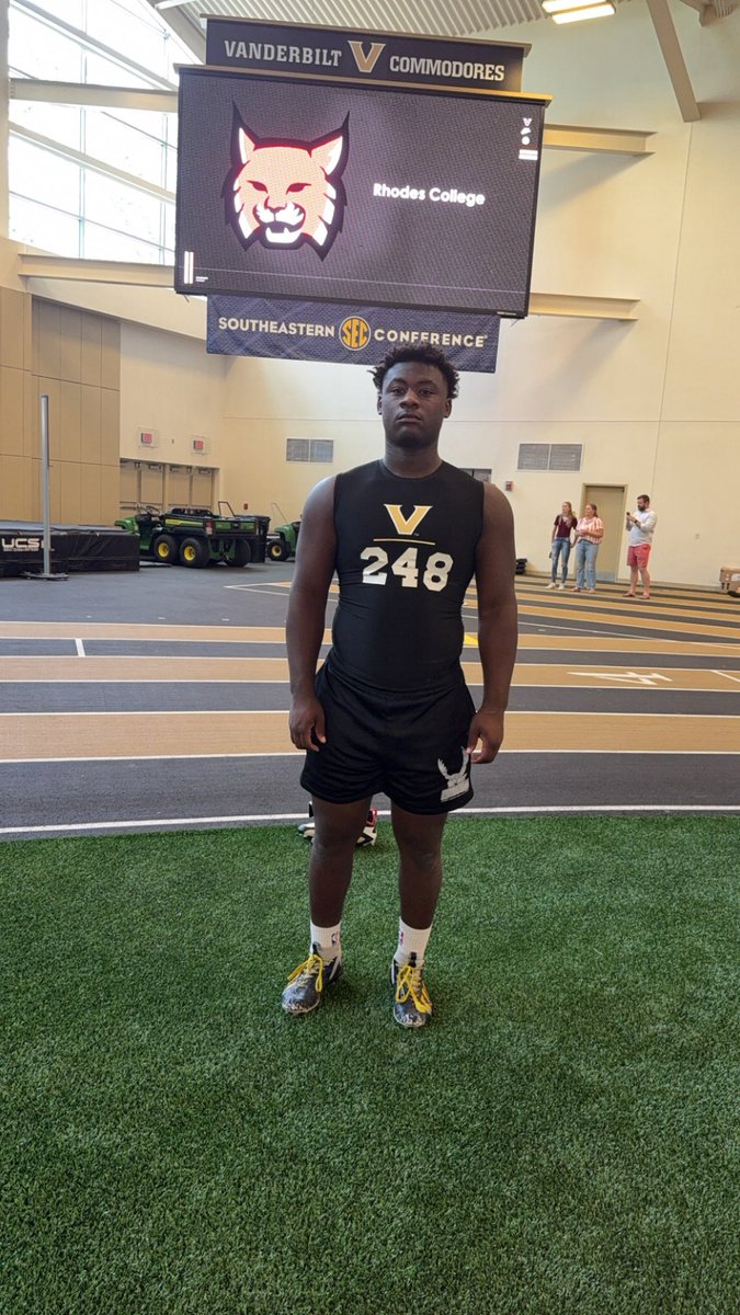 therealhawk09's tweet image. I had at the university of Vanderbilt camp today!!!