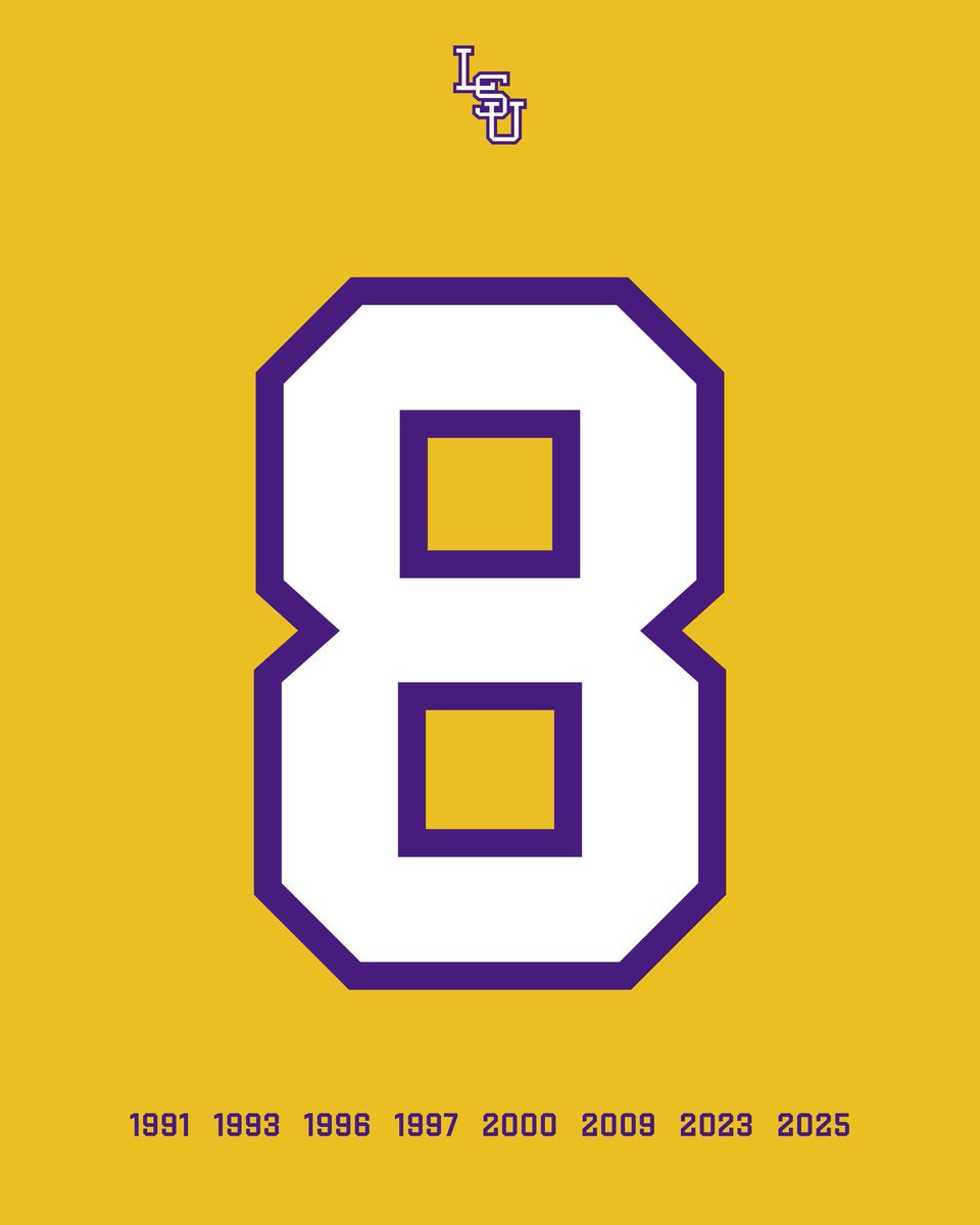 The Great Number Eight

<a href="/LSUbaseball/">LSU Baseball</a>