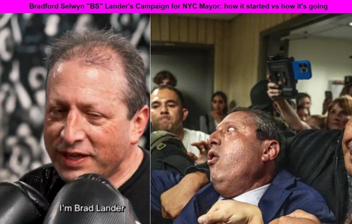 BarbarianCap's tweet photo. @bradlander It was a fitting bookend to your shambolic campaign
.
Just look at yourself
You have the energy of a used condom, and the charm of a hemorrhoid
#bradlander #teamlander #dadlander https://t.co/JO6zrgiJBI
