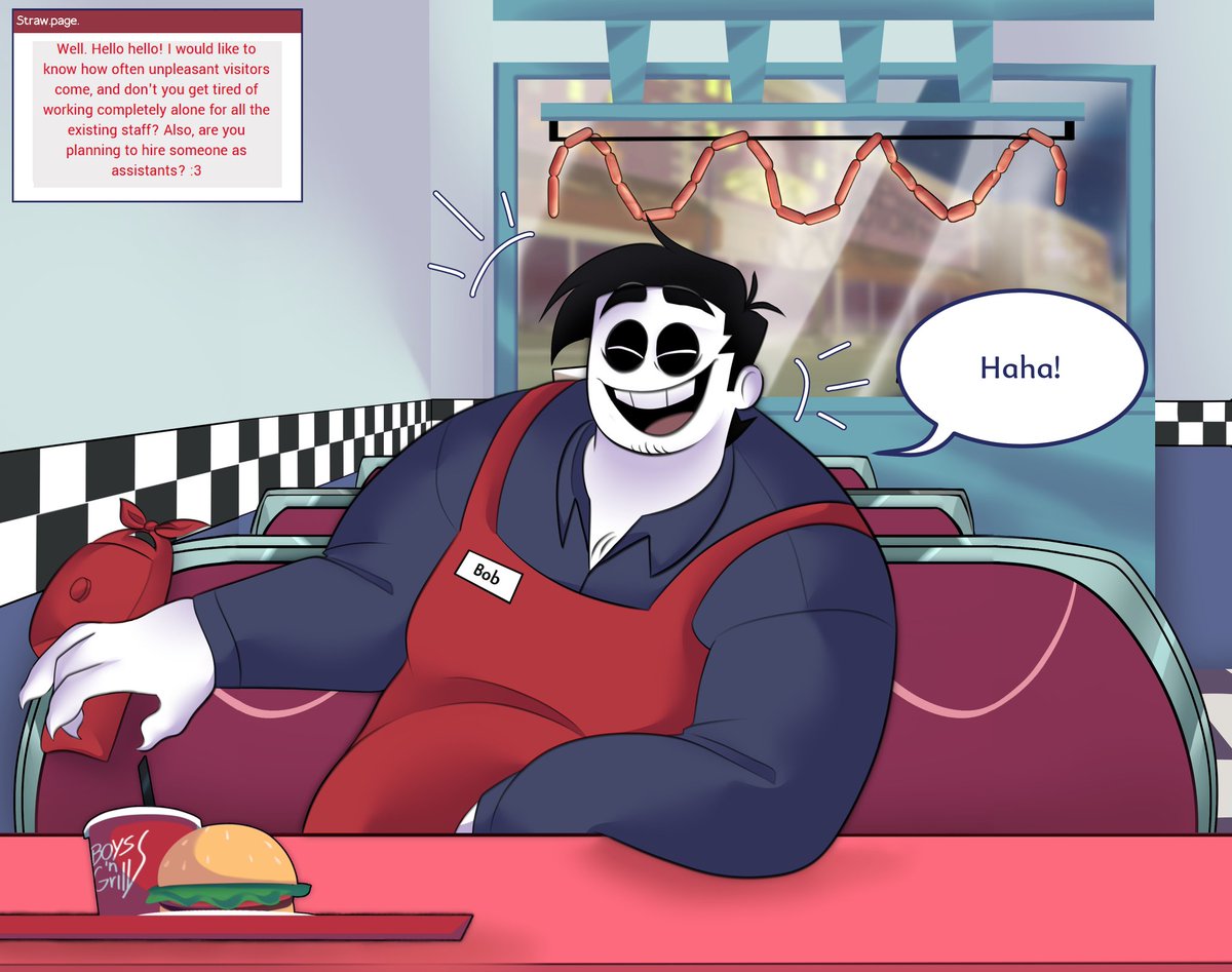 CunninArtistLis's tweet photo. #spookymonth #bobvelseb #ask #QA #art #LISVision https://t.co/H5c1JidbHd