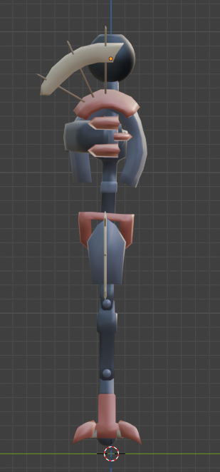 CeruleanARTWORK's tweet photo. Getting back into 3d modelling with an original robot design https://t.co/IxMVcwyyas