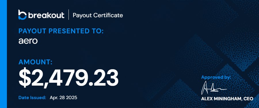 luciusthe3rd's tweet image. On-demand payouts and none of them have been denied by @breakoutprop 

No bullshit rules. No gimmicks.

If you’d like some discount fellas 👇
Code - N6106G