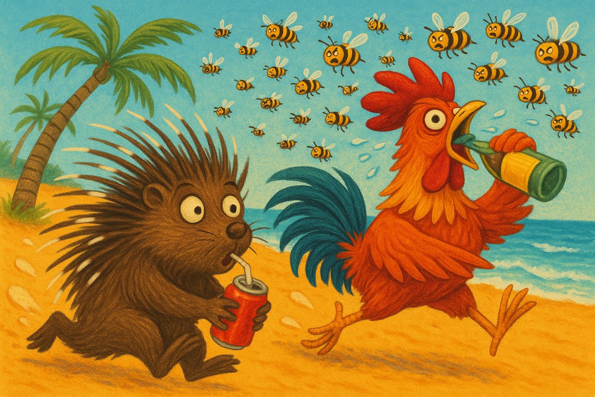 Roosters leave another 2 stranded with Scout Gilfillan on the bump for the porcs!

After 6
🦔-2
🐔-1