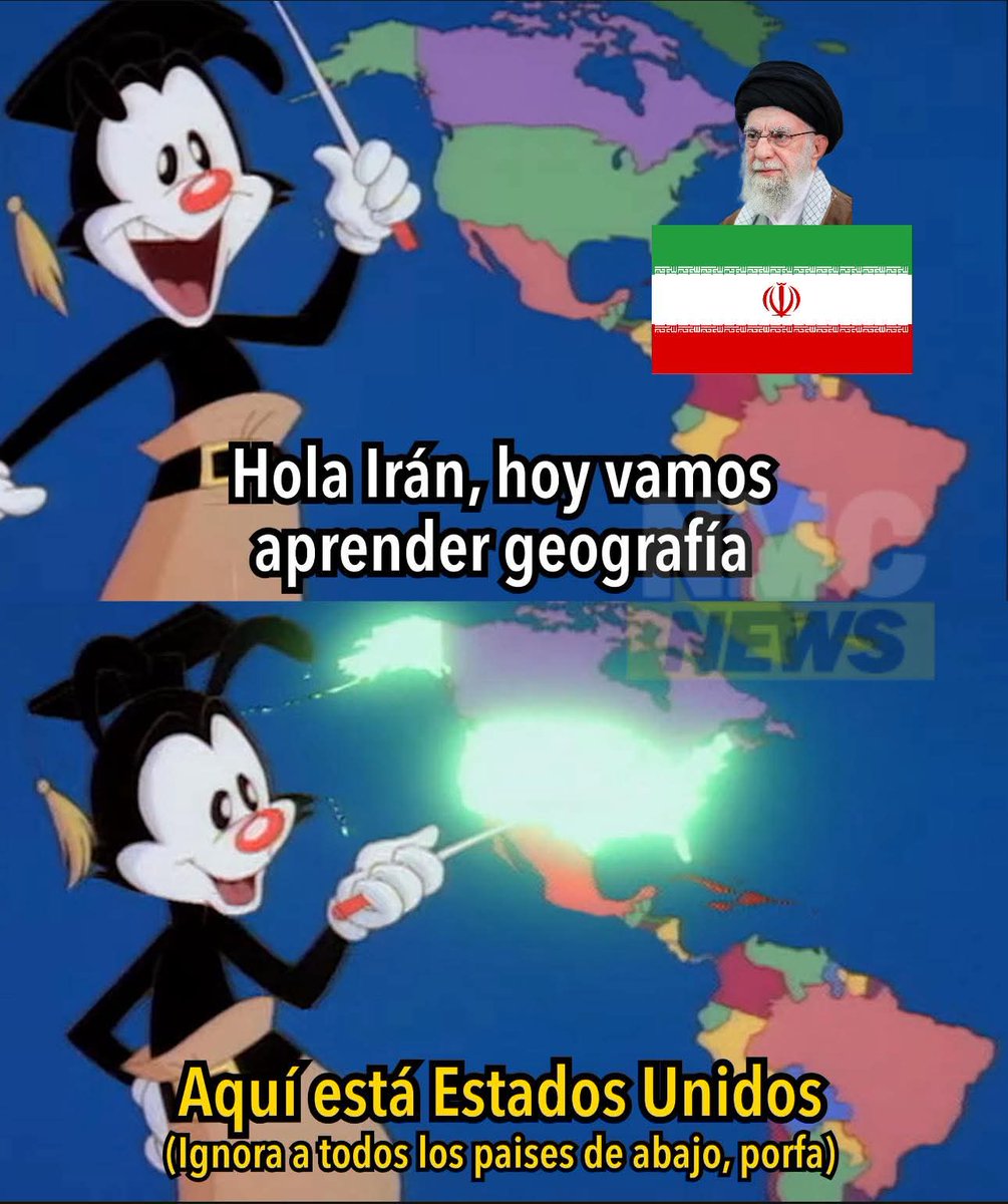 lubrio's tweet photo. Los mexicanos mandándole memes a los iraníes para que no se vayan a equivocar 🤣 https://t.co/v4Py2gJ29w
