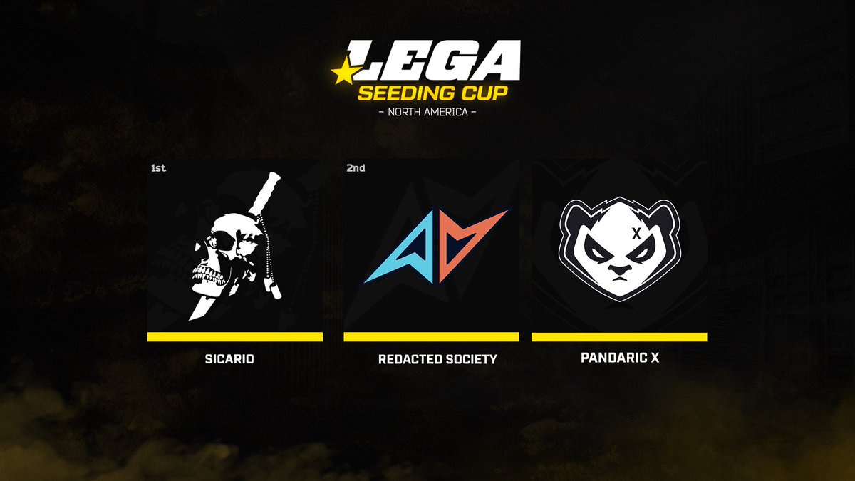 🏆 LCL Seeding Cup | NA | Results

🫶Thank you to all participants and supporters. 

👑 Sicario NA take the number 1 spot in the Seeding Cup!

Divisions announcements to follow!

🛡️In partnership with NordVPN (72% OFF +More): tinyurl.com/PandaricVPN

#TarkovArena #LCL