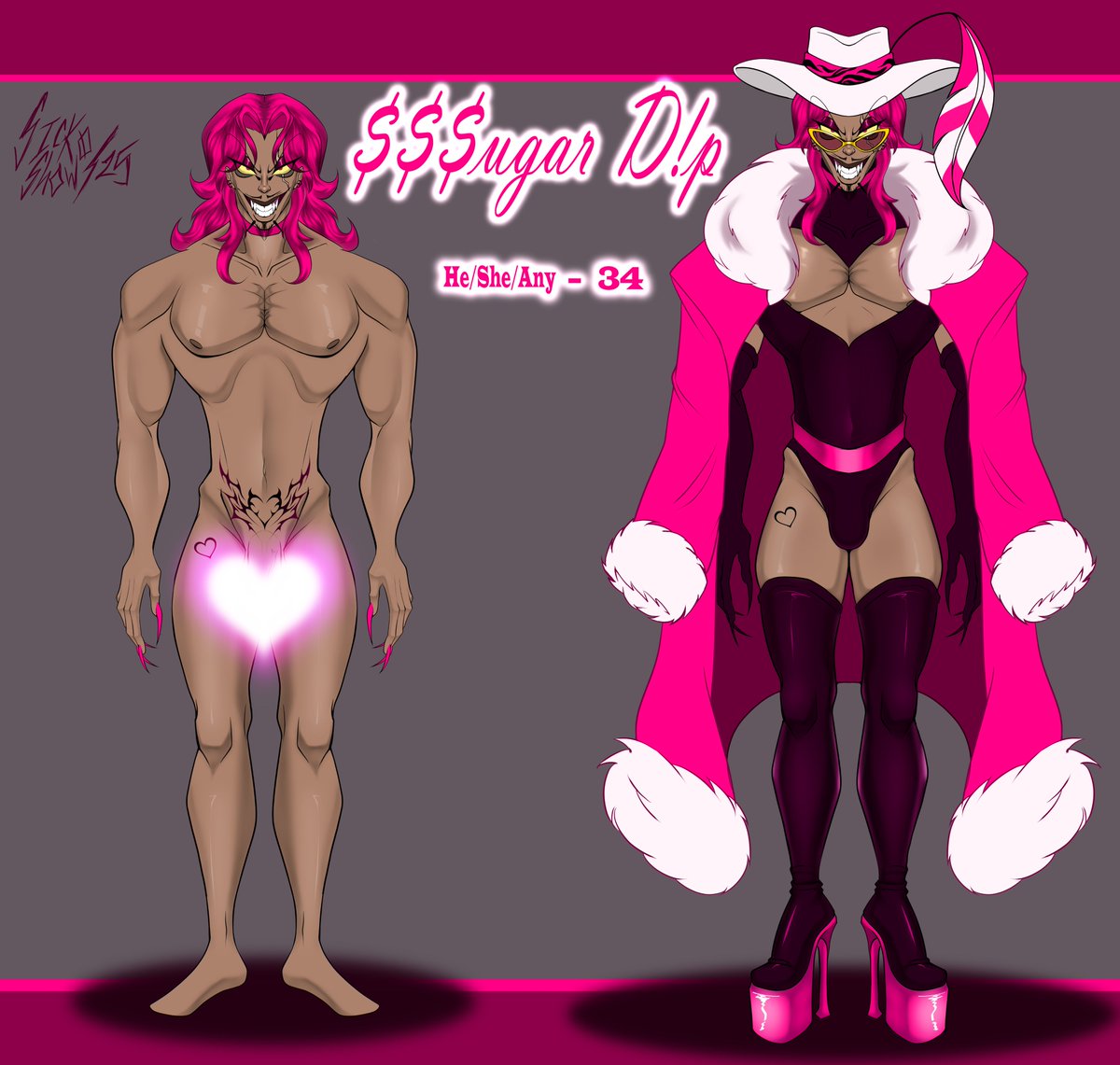 SICK0SHOW's tweet photo. Small ref I finished just in time for artfight🥳
#oc #ocs #originalcharacter #ocrefsheet #artist #ArtistOnTwitter #artwork #artfight2025 https://t.co/ZGExz5uJPI