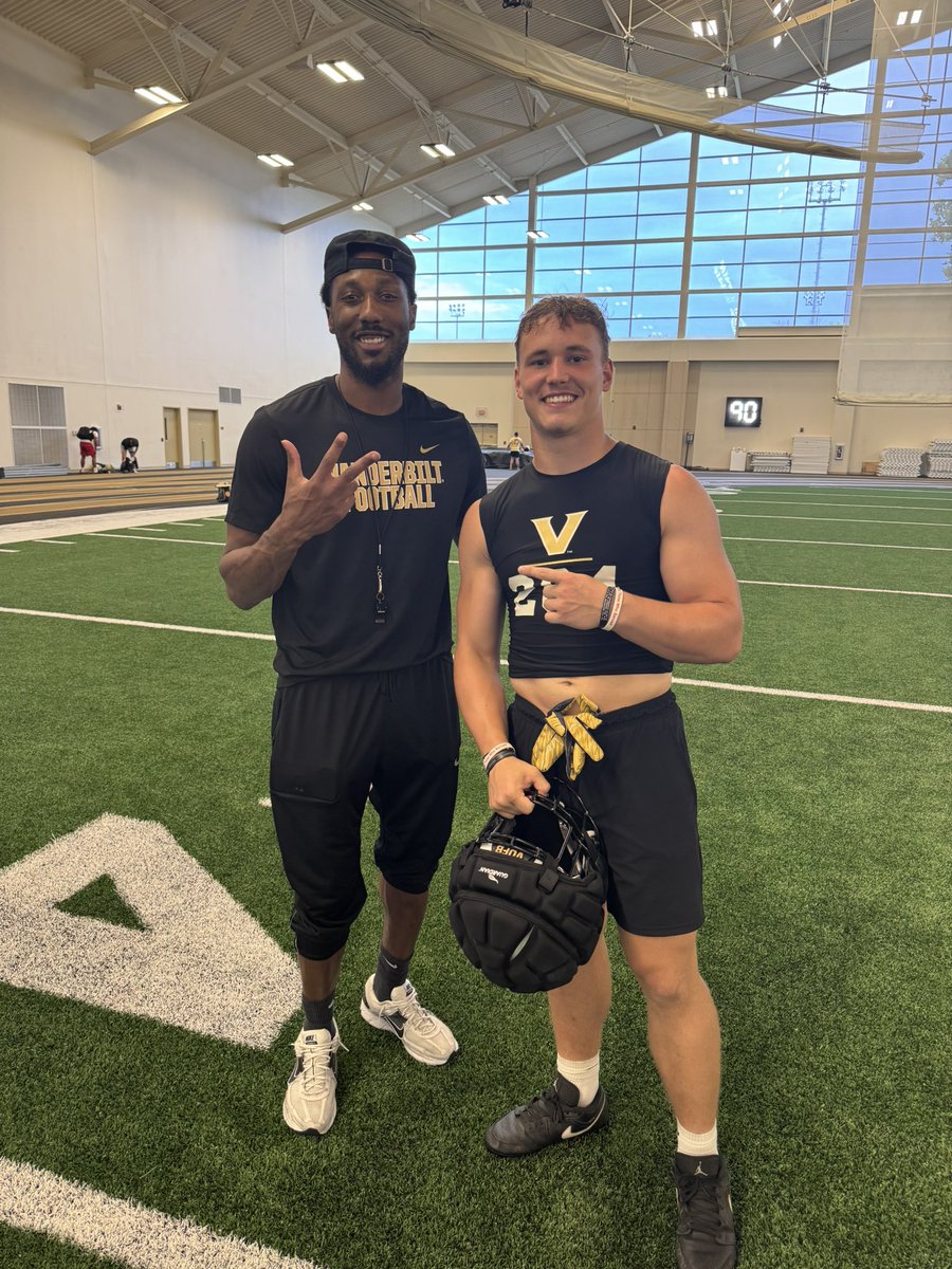 Caden Thacker ๐๐๐ (@cthack1127_) on Twitter photo Extremely blessed time today <a href="/VandyFootball/">Vanderbilt Football</a> amazing talking with coaches and my guy <a href="/jacob_balis/">jake balis</a>! Love the atmosphere a ton!
<a href="/Coach_JA33/">Josh Adams</a> <a href="/Coach_Lea/">Clark Lea</a> <a href="/TimBeckFB/">Tim Beck</a> <a href="/CoachMuh_Lank/">Ghaali Muh-Lankford</a> <a href="/jacob_balis/">jake balis</a> <a href="/IndianaPreps/">Indiana Preps</a> <a href="/IndyWeOutHere/">IndyWeOutHere โผ๏ธ</a> <a href="/SWI_Sports/">SW Indiana Sports</a> <a href="/PrepRedzoneIN/">Prep Redzone Indiana</a> Extremely blessed time today <a href="/VandyFootball/">Vanderbilt Football</a> amazing talking with coaches and my guy <a href="/jacob_balis/">jake balis</a>! Love the atmosphere a ton!
<a href="/Coach_JA33/">Josh Adams</a> <a href="/Coach_Lea/">Clark Lea</a> <a href="/TimBeckFB/">Tim Beck</a> <a href="/CoachMuh_Lank/">Ghaali Muh-Lankford</a> <a href="/jacob_balis/">jake balis</a> <a href="/IndianaPreps/">Indiana Preps</a> <a href="/IndyWeOutHere/">IndyWeOutHere โผ๏ธ</a> <a href="/SWI_Sports/">SW Indiana Sports</a> <a href="/PrepRedzoneIN/">Prep Redzone Indiana</a>