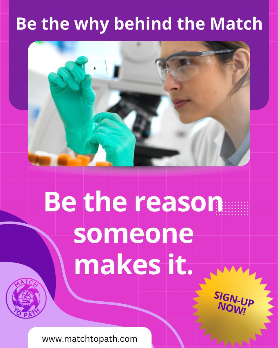 MatchToPath's tweet image. Pathologists & trainees—be the one who makes a difference.
Support students through the match with mock interviews, CV reviews, or statement edits. Your insight could change a career. 💬🔬 Sign-up using 👉
tinyurl.com/y3hpyt26
#PathMatch #MedTwitter #PathologyMentor