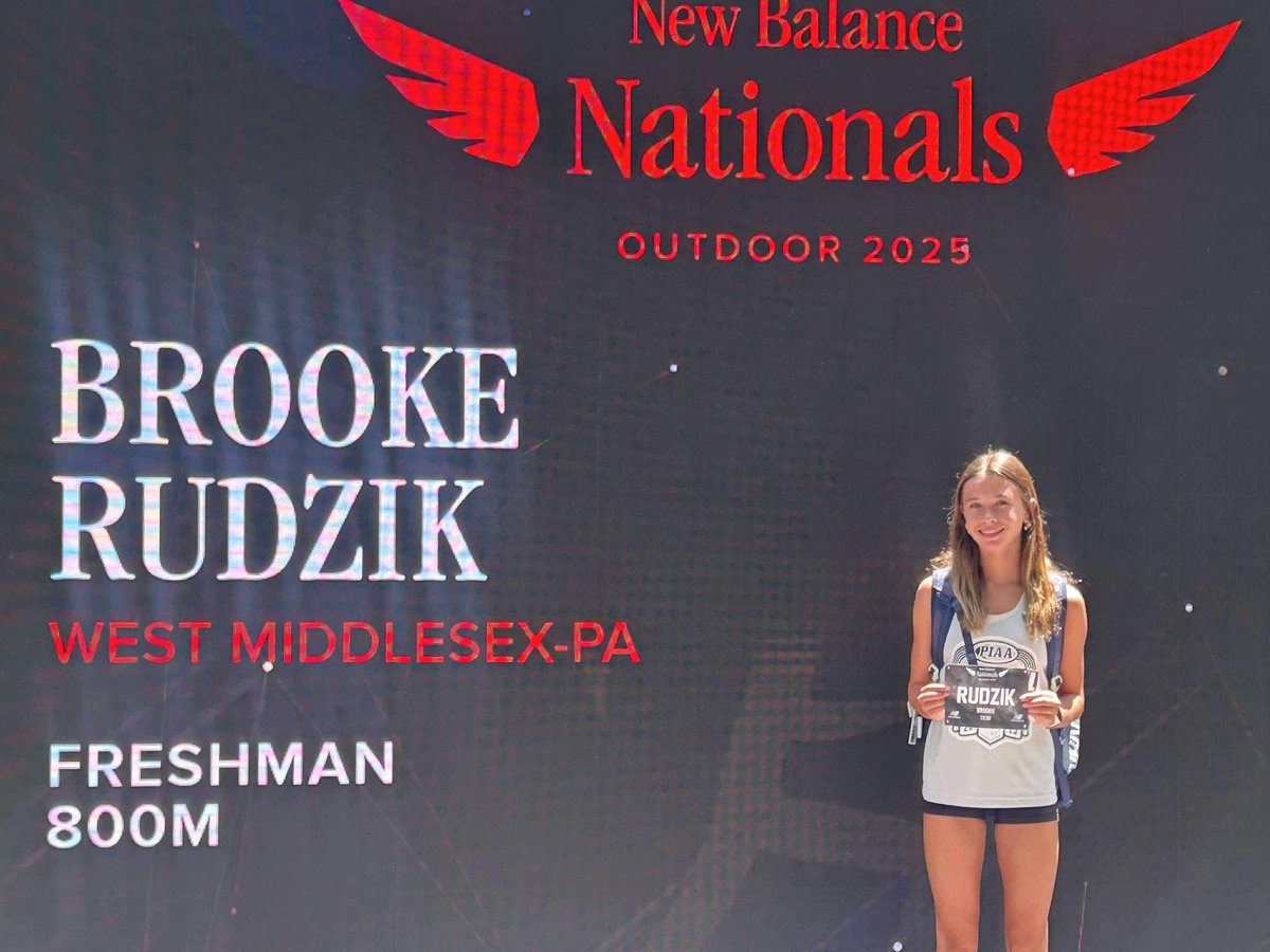Bob Greenburg (@bobgreenburg) on Twitter photo West Middlesex track standout Brooke Rudzik ran the 800m at the New Balance Nationals and got to meet Olympians Quincy Wilson and Parker Valby!
<a href="/WMASD_Athletics/">Big Reds Athletics</a> West Middlesex track standout Brooke Rudzik ran the 800m at the New Balance Nationals and got to meet Olympians Quincy Wilson and Parker Valby!
<a href="/WMASD_Athletics/">Big Reds Athletics</a>