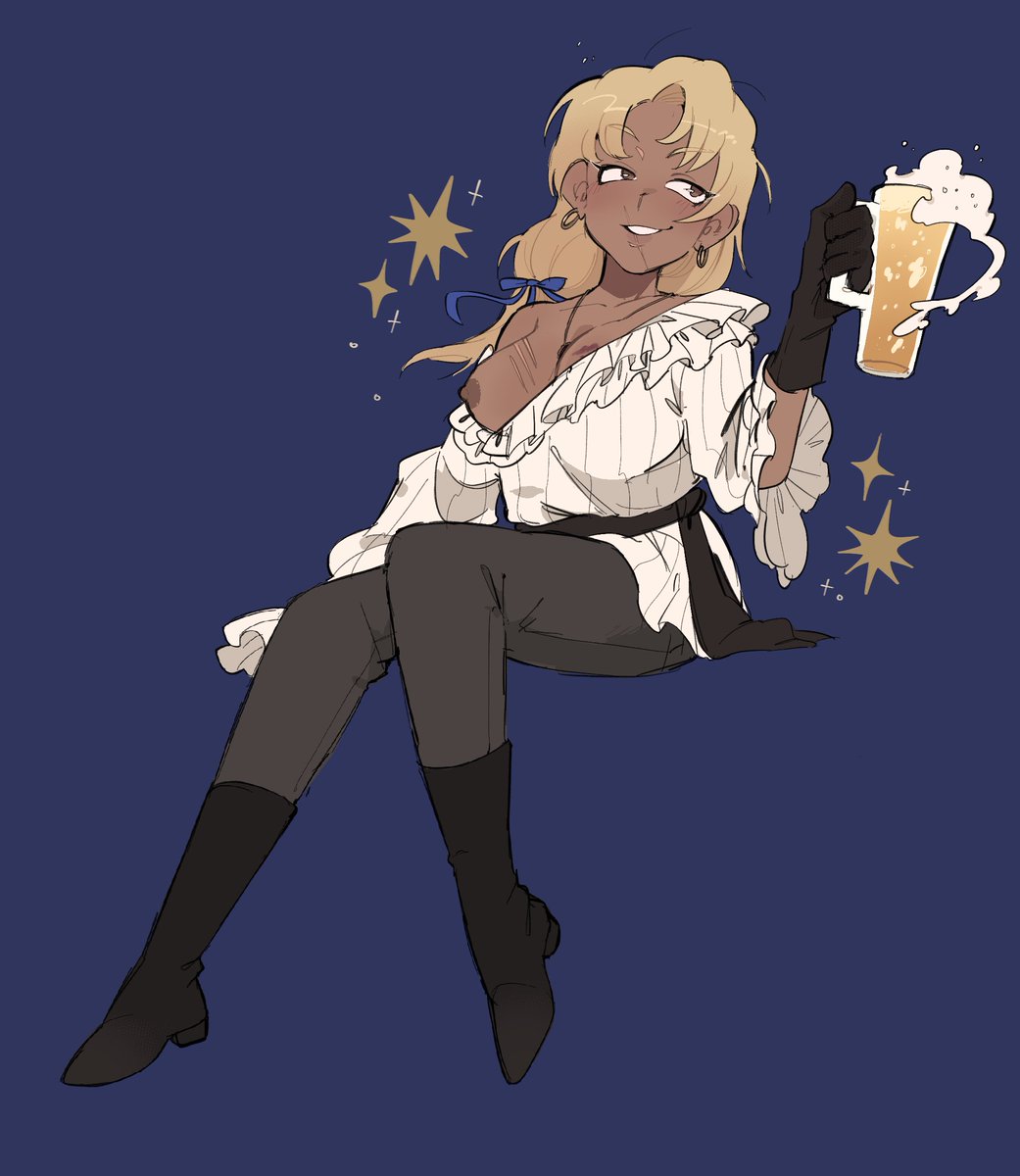 also got c0mm'd for my OC Medea ^_^