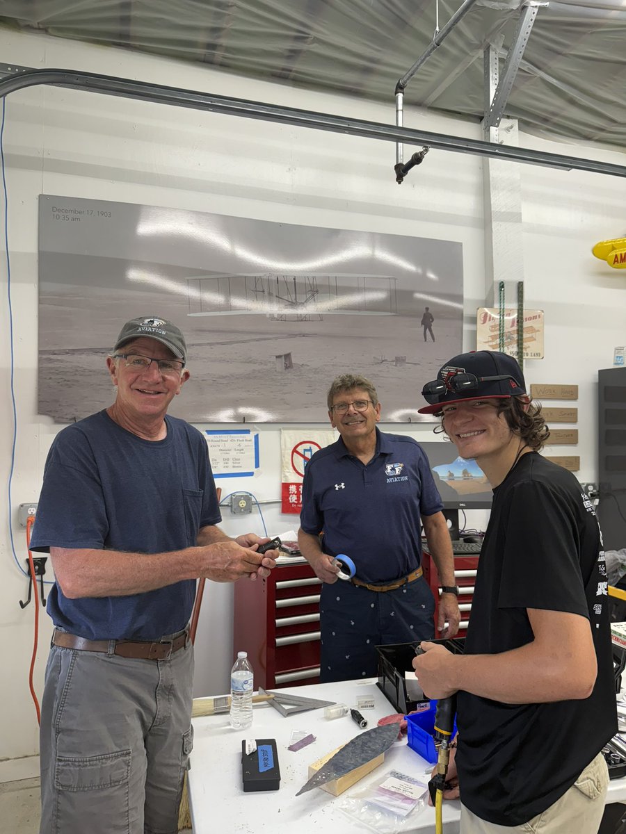 First Flight Aviation’s ‘Summer Sessions’ kicked off today with a great turnout…a fun afternoon as we got back in the build groove!