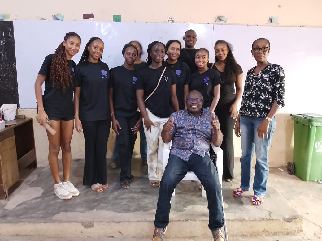 TotiJeanMarcYal's tweet photo. The entire team at the NGO Education and English for You expresses its gratitude to the students of Lycée Francais Pascal for their latest activity with our community. This Saturday, June 21, 2025, they provided wise advice to the Glow Club girls. https://t.co/UPymhUSxcc