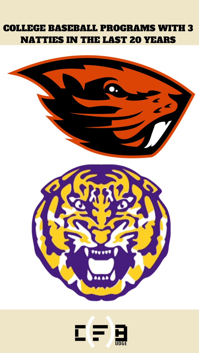 This puts LSU in elite company. One of just two baseball programs with 3 National Titles in the last 20 years, well done.