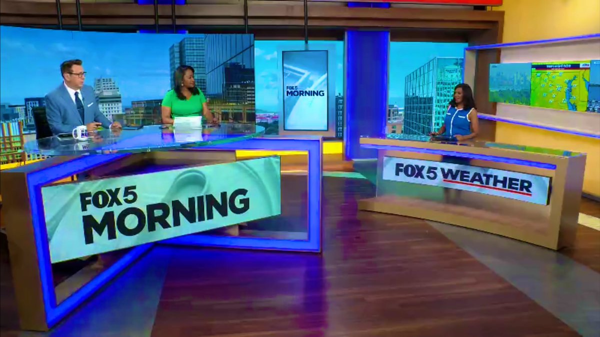 FitzFox5DC's tweet image. Thanks for starting off a busy news week with us on @Fox5DC. Remember a heat emergency is in effect the next few days. Download the #FoxLocal app for DMV weather and radar. Have a great week, and try to stay cool.