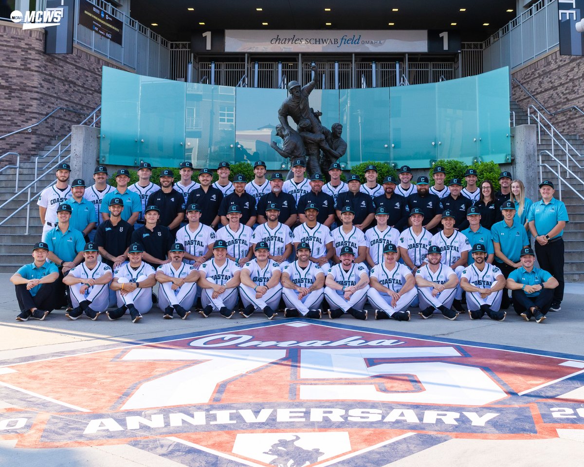From all of us, thank you <a href="/CoastalBaseball/">Coastal Carolina Baseball</a>.

#MCWS